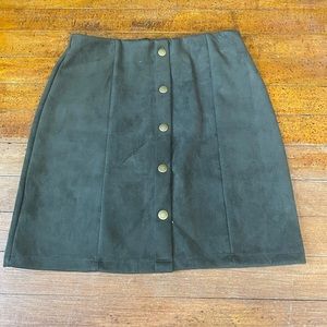 Green skirt